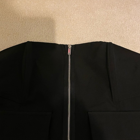 Sleeveless cropped full-zip corset style top X-large NWT - Picture 4 of 8